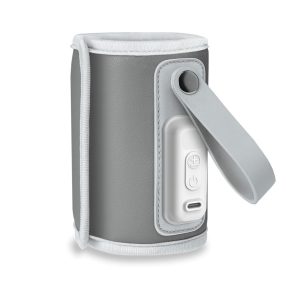   Lionelo Thermup Go hordozható cumisüveg-melegítő - Grey silver