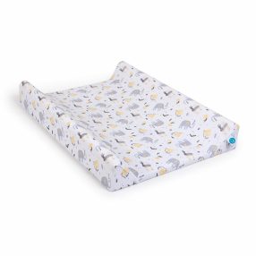   Ceba pelenkázólap huzat pamut (50x70-80) 2db/csomag Sötétszürke - Elefánt