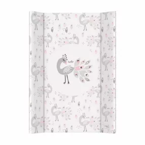   Ceba pelenkázó lap merev 2 oldalú 50x70cm COMFORT Lolly Polly peacock