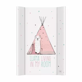   Ceba pelenkázó lap merev 2 oldalú 50x70cm COMFORT Lolly Polly láma