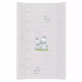   Ceba pelenkázó lap merev 2 oldalú 50x80cm COMFORT zebra szürke