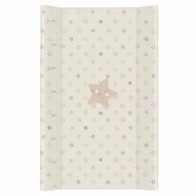   Ceba pelenkázó lap merev 2 oldalú 50x80cm COMFORT csillag bézs