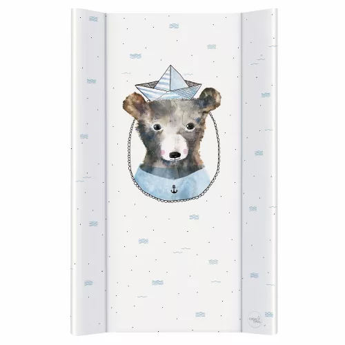 Ceba pelenkázó lap merev 2 oldalú 50x80cm COMFORT csákós maci