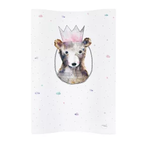   Ceba pelenkázó lap puha 2 oldalú 50x70cm COSY Watercolor maci princess