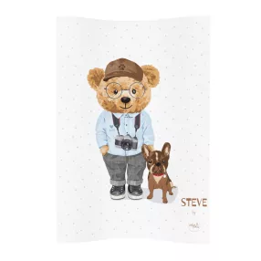   Ceba pelenkázó lap puha 2 oldalú 50x70cm COSY Fluffy Puffy Steve
