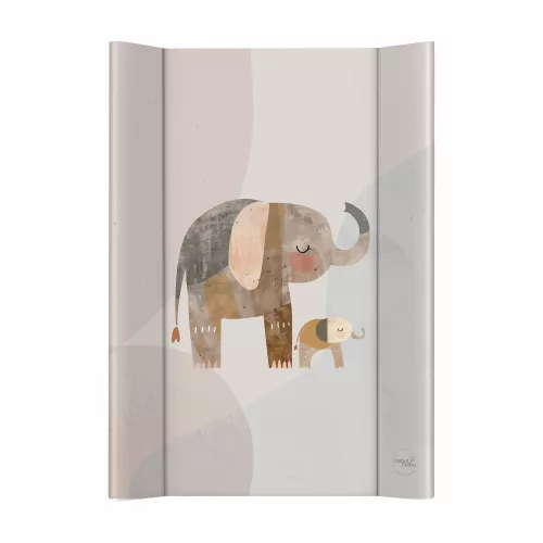 Ceba pelenkázó lap puha 2 oldalú 50x70cm BASIC elefánt