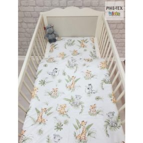  Pihe-Tex Ágynemû Pamut 2 részes 90x140 40x50cm Szafari park 659