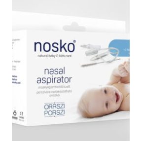   Nosko Orrszi Porszi orrszívó mûanyag szett 2 féle szívófejjel