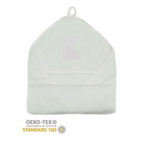 Stella fürdõlepedõ hímzett 80x80cm fehér maci