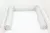 Scamp rácsvédõ hengerpárna 180cm Little Heart White Grey BRVE011 180CM