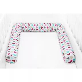   Scamp rácsvédõ hengerpárna 180cm Colorful Hearts BRVE018 180CM