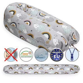   Scamp szoptatós párna univerzális pamut Hedgehog Grey SZPE241