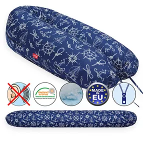   Scamp szoptatós párna univerzális pamut Blue Marine SZPE244