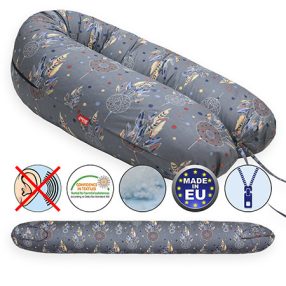   Scamp szoptatós párna univerzális pamut Grey Dream SZPE246