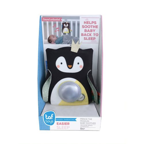 Taf Toys éjjeli fény Prince, the penguin zenélõvel hangérzékelõvel Prince, a pingvin 12275