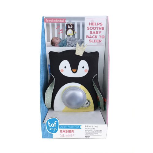 Taf Toys éjjeli fény Prince, the penguin zenélõvel hangérzékelõvel Prince, a pingvin 12275