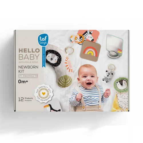 Taf Toys újszülött fejlesztõ és játékkészlet Hello Baby Newborn kit 12915