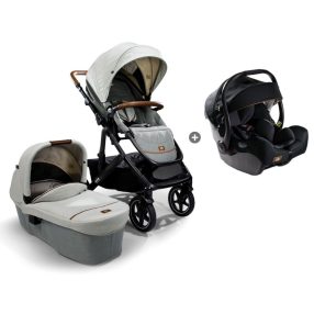   Joie Signature Vinca 3in1 babakocsi Oyster + i-Jemini hordozó