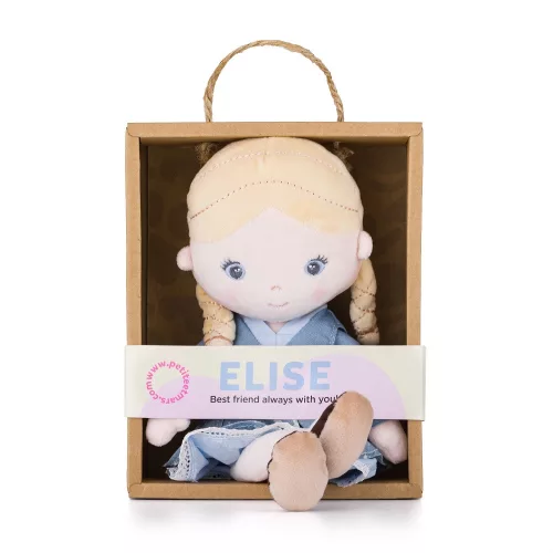 PETITE&MARS Plüss játékbaba Elise 0+, 35 cm
