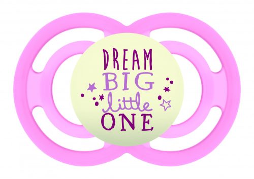 MAM Perfect Night szilikon cumi 6+ Rózsaszín Dream Big Little One 