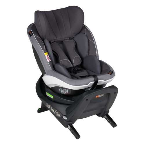 BeSafe gyerekülés iZi Twist I-Size ISOfix 61-105 cm Metallic Mélange