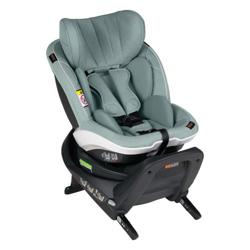 BeSafe gyerekülés iZi Twist I-Size ISOfix 61-105 cm Sea Green Mélange