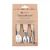 PETITE&MARS Rozsdamentes acél evőeszközkészlet Take&Match Desert Sand 12m+