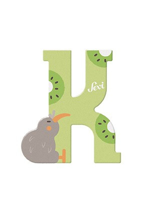 Sevi fa betű állatos K - Kiwi