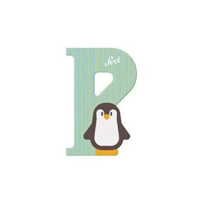 Sevi fa betű állatos P - Penguin