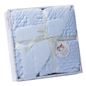 Gamberritos takaró plüss/sherpa 80x110cm kék 9387
