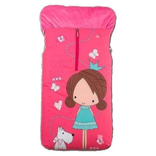 Gamberritos bundazsák babakocsiba mintás pink 10130