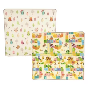  Zopa játszószőnyeg szivacs Play Maxi bagoly/számok-betűk 200x180 cm 
