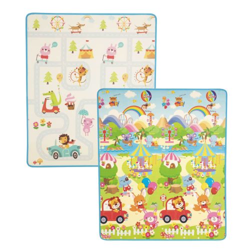 Zopa játszószõnyeg szivacs Play Maxi vidámpark/utca 200x180 cm