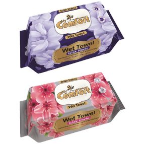   My Comfort nedves törlõkendõ kupakos 120db virág illattal