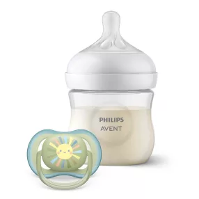   Philips AVENT cumisüveg Natural Response 125ml és Ultra Air 0-6hó játszócumi