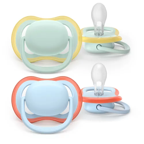 Philips AVENT játszócumi Ultra Air neutral 0-6hó fiús 2db