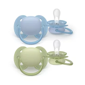   Philips AVENT játszócumi Ultrasoft neutral 0-6hó fiús 2db