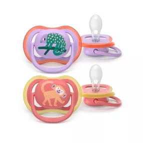   Philips AVENT játszócumi Ultra Air kaméleon 18hó lányos 2db