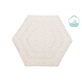   Fillikid betét hatszögletû utazójárókába 124cm átmérõjû bézs szivárványos 1121-19