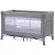 Fillikid utazóágy Milano 120x60cm szürke 4067-17