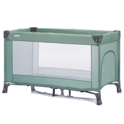 Fillikid utazóágy Valentina 120x60cm zöld 4066-04