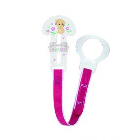 MAM Clip - cumitartó piros szalag sárga kiscica 