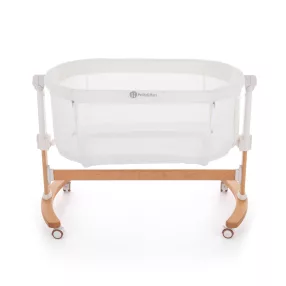   PETITE&MARS Állítható kiságy bölcső funkcióval Glory 2in1 Ivory Cream