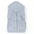 PETITE&MARS Megkötős pólya Nurse tömör kókusz betéttel Dusty Blue 75x75 cm