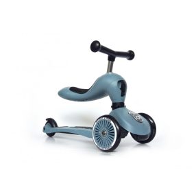   Scoot and Ride Highwaykick 1 kismotor és roller 2 in 1 STEEL