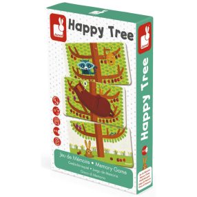 Janod HAPPY TREE - BOLDOG FA - MEMÓRIAJÁTÉK