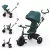 KINDERKRAFT Aston 2 Plus Zöld Tricikli, 9 hónapos kortól