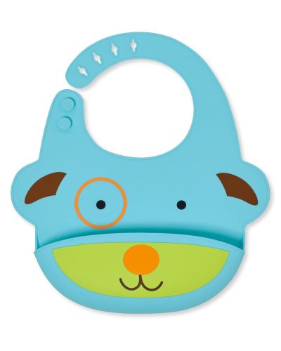 Skip Hop Zoo szilikon előke Kutya