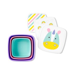 Skip Hop snacktároló szett 3 db-os Unikornis