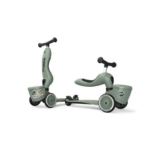 Scoot and Ride HIGHWAYKICK 1 LIFESTYLE KISMOTOR ÉS ROLLER  2IN1 - GREEN LINES
